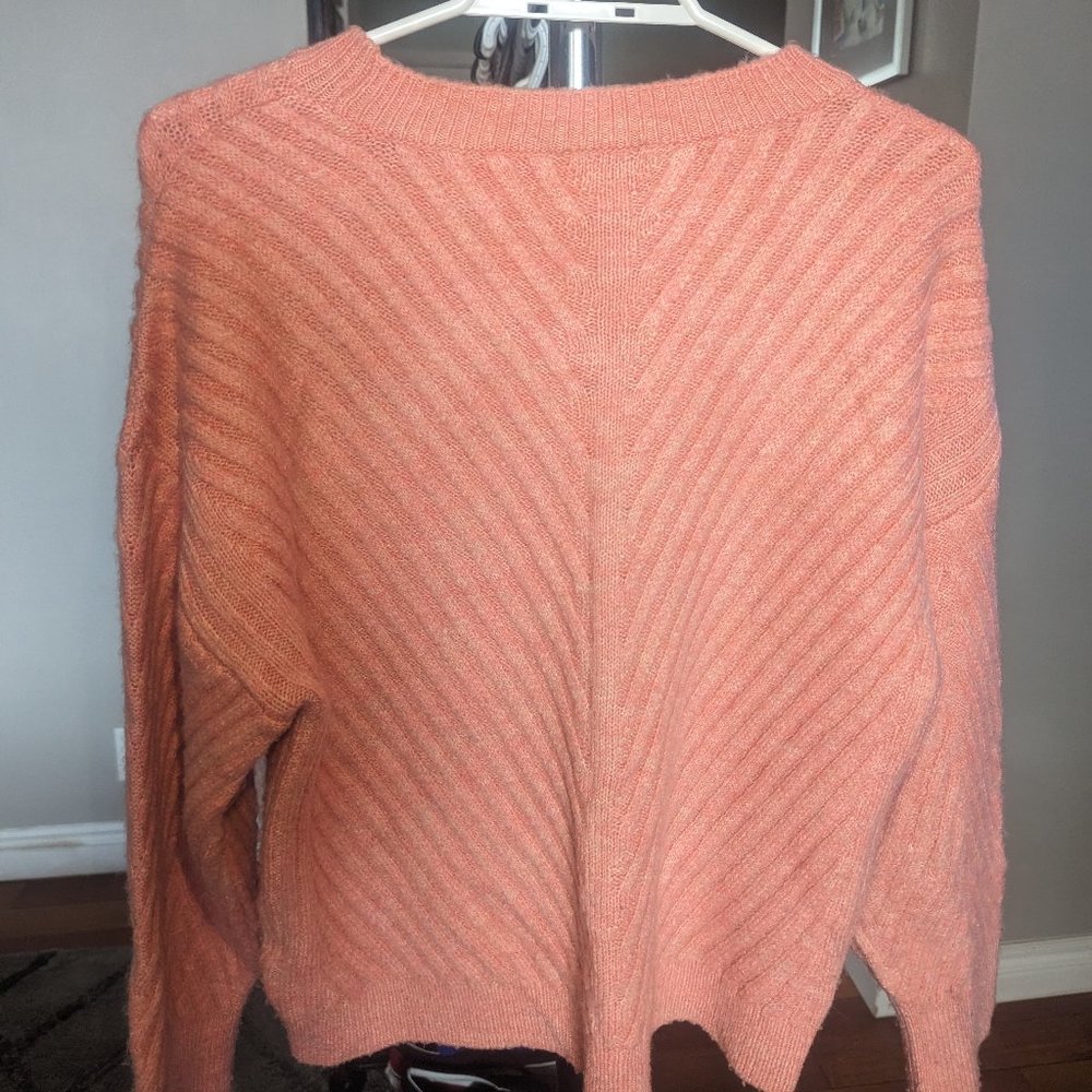 Topshop pink sweater